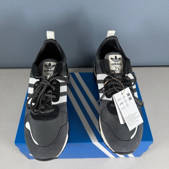 Adidas ZX 700 HD Mens Grey Six Off White Sneakers H01851 Size 11 NEW - Picture 4 of 8